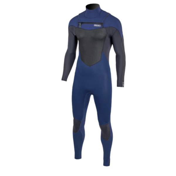 Fusion Freezip Steamer 3/2 GBS wetsuit for medium size, providing warmth, flexibility, and comfort for watersport enthusiasts